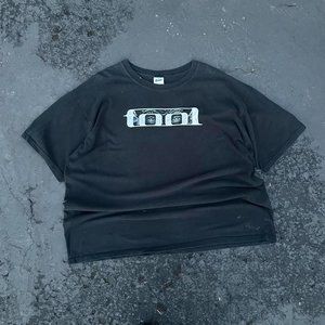 2006 ANVIL BLACK SHORT-SLEEVE 10,000 DAYS TOOL GRAPHIC BAND TOUR T-SHIRT